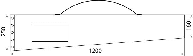 Dehn Artificial Leather Bag 1200x250x160mm - 766601