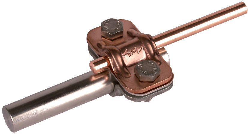 Dehn Bimetallic Uni Disconnecting Clamp Cu-St/tZn Rd 8-10/16mm - 460507