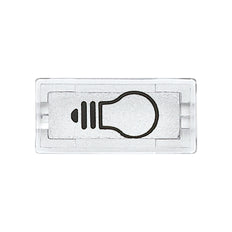 Schneider Electric Rectangular Transparent Light Symbol - MTN395669 [5 pieces]