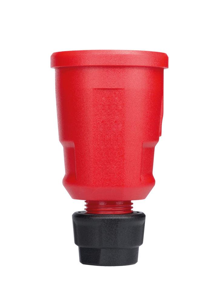 ABL 1579140 Red Schuko Coupling 3x2.5mm IP44 Elamide Plastic - 1579-140 [2 pieces]