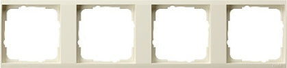 Gira Event Clear 4-Way Frame Cream White - 1464721