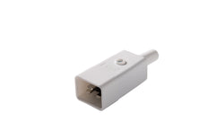 Martin Kaiser C20 Appliance Plug With Earthing Contact Arctic White - 765/KWS [25 Pieces]