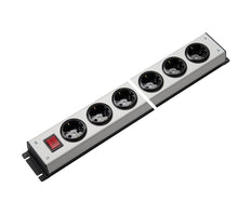 Martin Kaiser 12-Way Power Outlet Strip With Earthing Contact And Switch - 1001/12l-sw [10 Pieces]