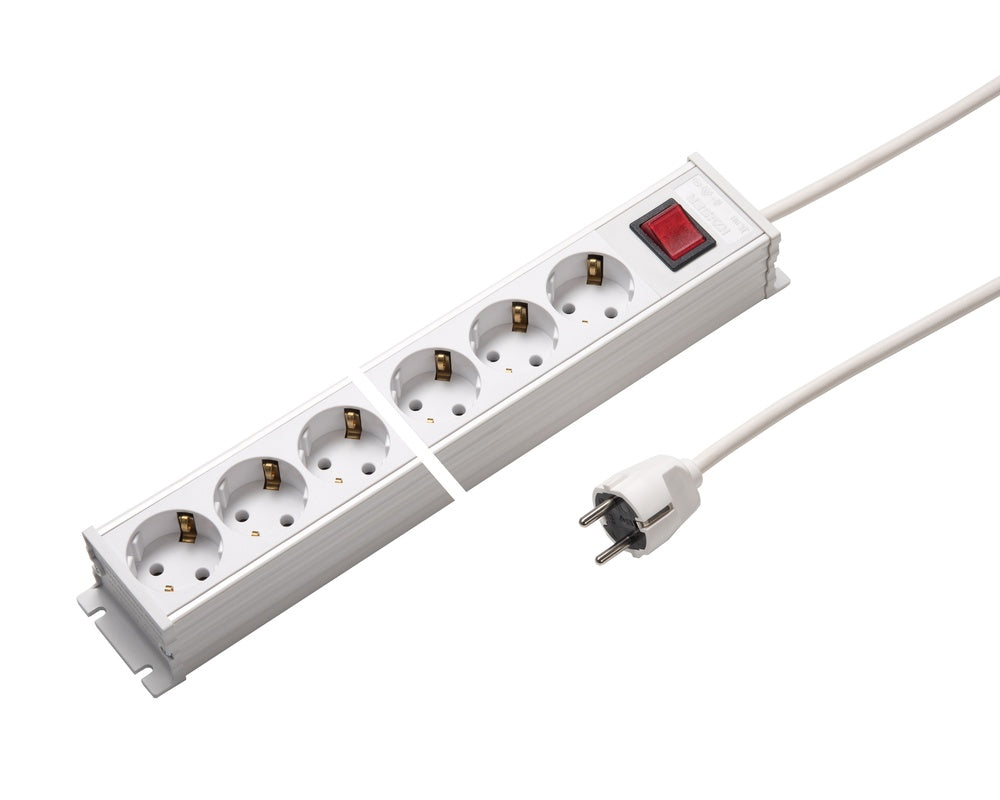 Martin Kaiser 10-Way Power Strip With Switch And 1.5M Cable - 1101ZL10ws15 [10 Pieces]