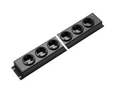 Martin Kaiser 4-Way Power Outlet Strip Earthing Contact No Switch Black - 1002/4sw [10 Pieces]