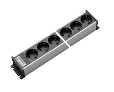 Martin Kaiser Power Outlet Strip 6 Way Earthing Contact Shutter - 1102K/6l-sw [10 Pieces]