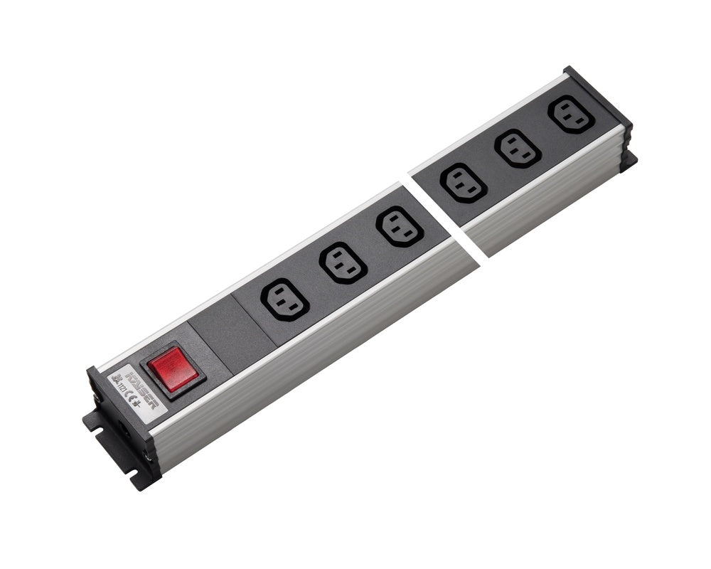 Martin Kaiser 4-Way C13 Power Strip With Switch - 1121/4l-sw [10 Pieces]