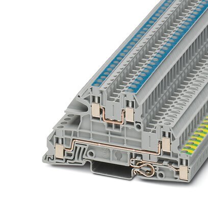 Phoenix Contact Three-Level Installation Ground Terminal 2.5 - 3076030 [2 Pieces]