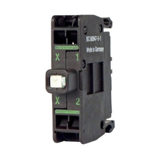 Green LED Base Mount Element With Cage Clamp Connection - 216574
