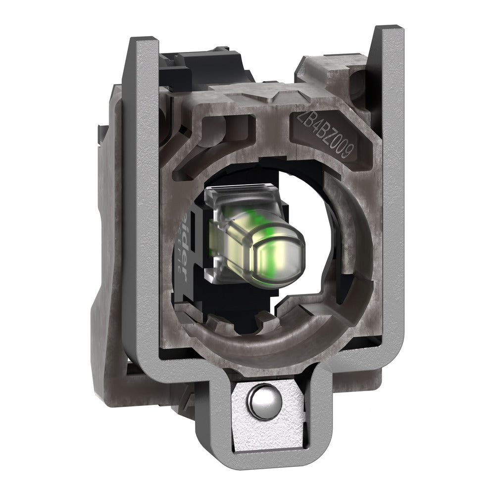 Schneider Electric XB4 LED Pilot Light Body 24V White - ZB4BVB1