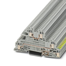 Three Level Installation Ground Terminal Block 400V 24A - 3076029 [2 Pieces]