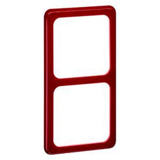 Peha Standard Dual Frame Cover Plate Red - 00552211