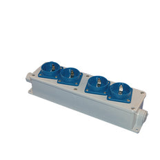 Hateha VD16 4-Outlet Power Distribution Box 16A 230V - 12.202.000