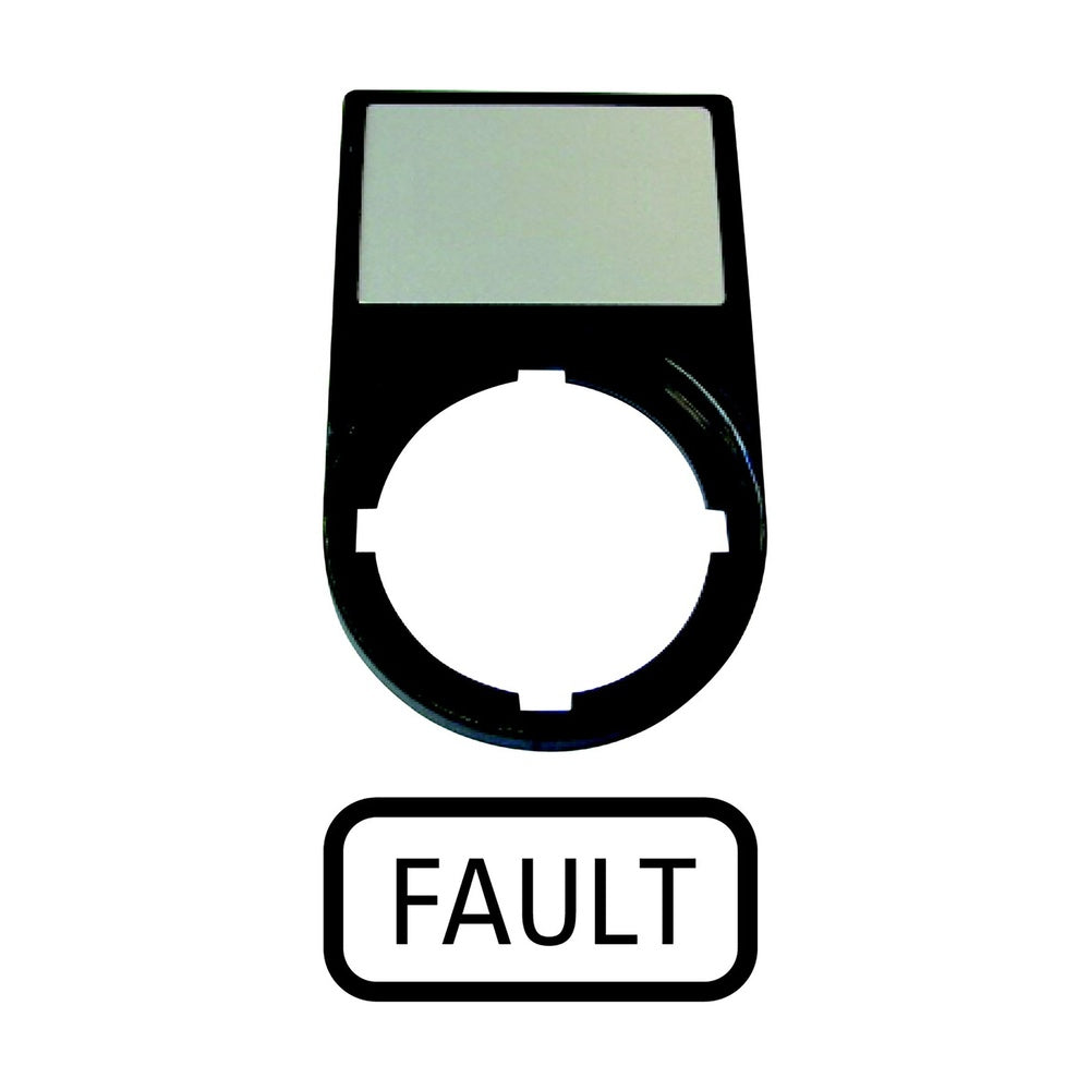 Eaton RMQ-Titan Label Carrier With Fault Text - 216498 [5 Pieces]