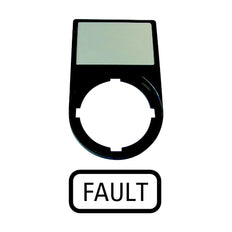 Eaton RMQ-Titan Label Carrier With Fault Text - 216498 [5 Pieces]