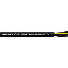 Lapp Olflex Classic 110 Black 4G0.75 Control Cable - 1120235 [20 Meters]