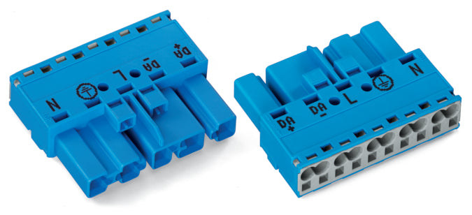 Wago Winsta Midi 5-Pole Male Connector Blue - 770-1115 [2 Pieces]