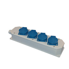 Hateha 4-Way IP44 Power Distribution Box 16A 230V - 12.212.000