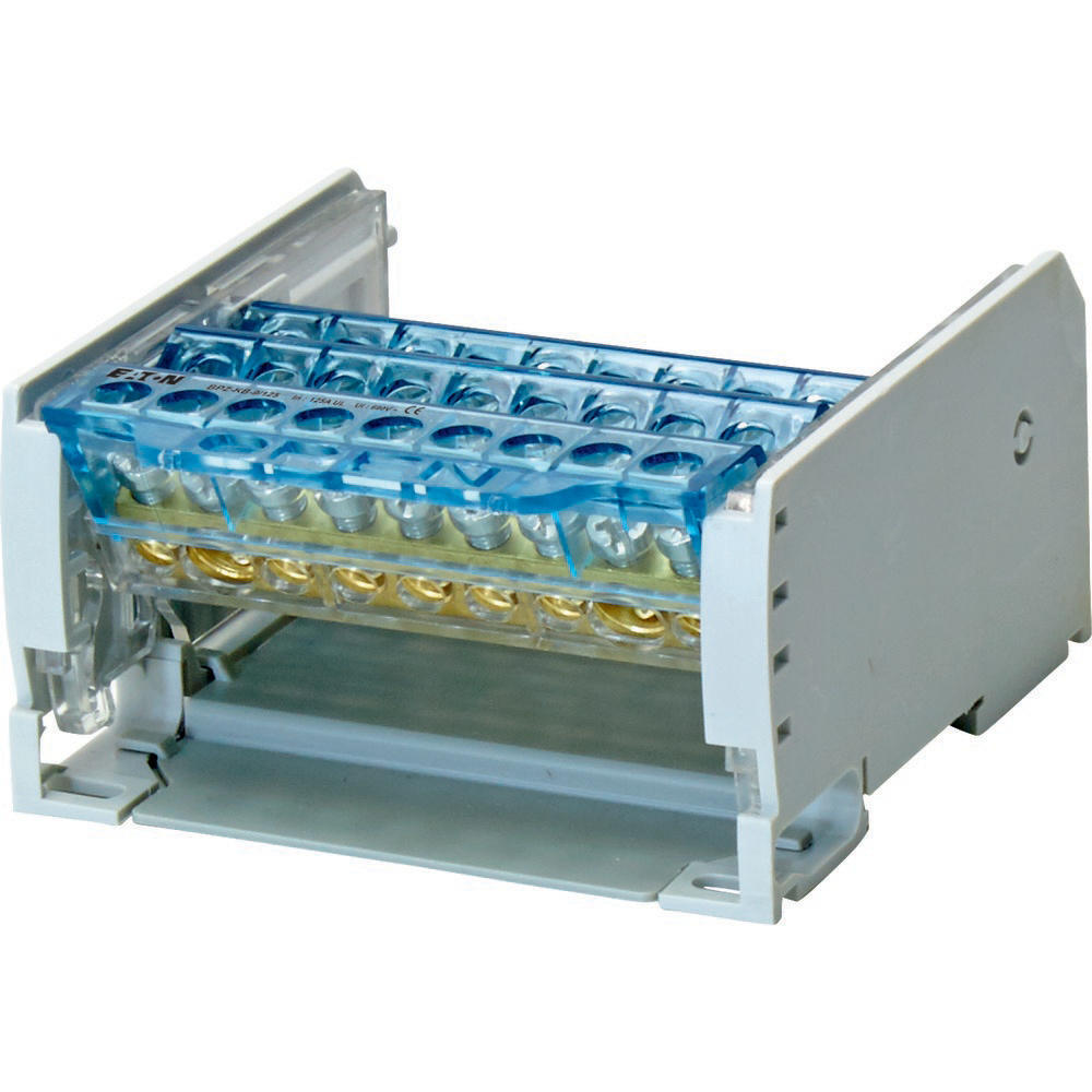 Eaton 4 Pole Terminal Block 125A DIN Rail Mount - 102718