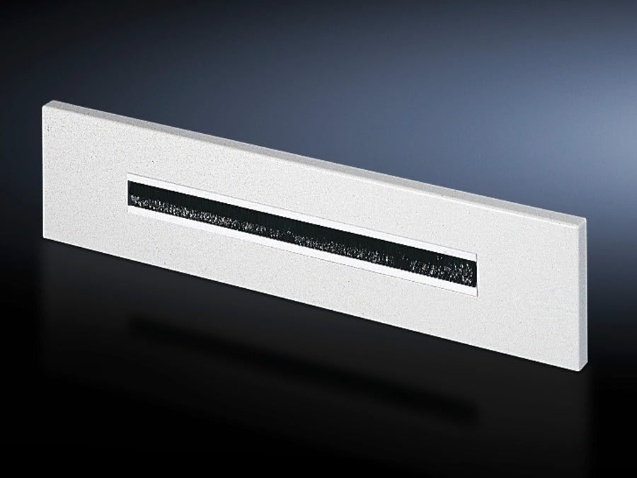 Rittal DK Cable Entry Panel With Brush Strip RAL7035 - 7705035