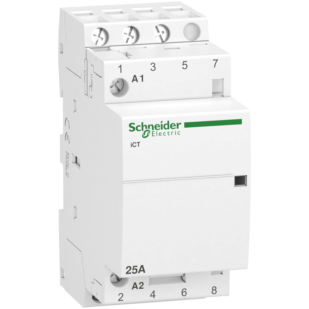 Schneider Electric ICT 25A 3P Modular Contactor 230V AC - A9C20833