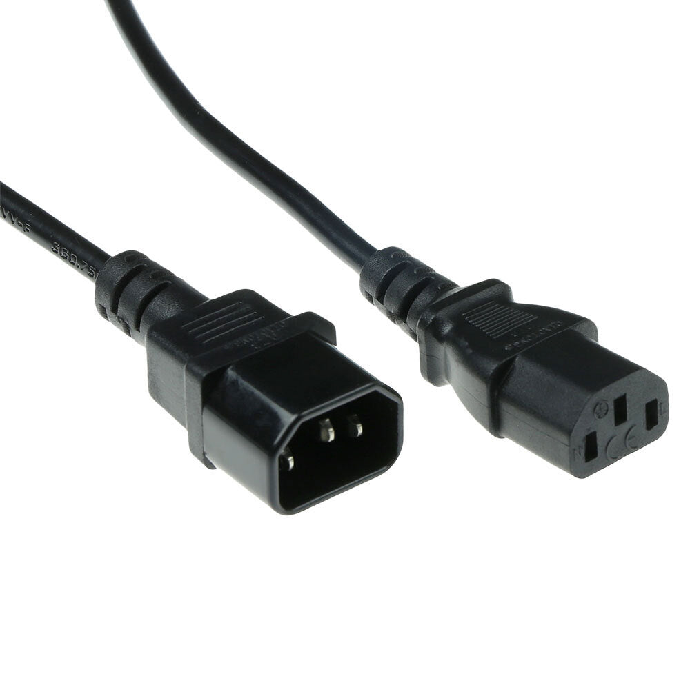 C13 To C14 Power Cord Black 1.8M 10A - AK5030