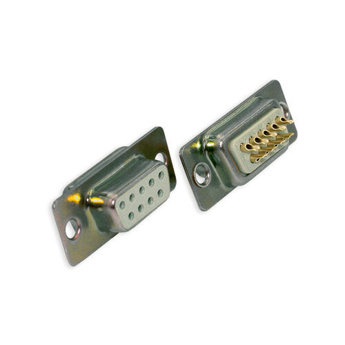9-Pin D-Sub Female Solder Connector - SCP09F [10 Pieces]