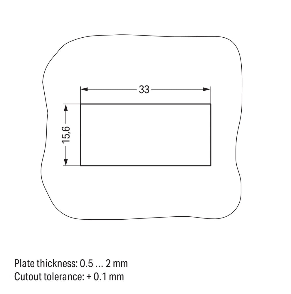 Wago 770-703 Snap In Socket 3 Pole Black - 770-703 [2 Pieces]