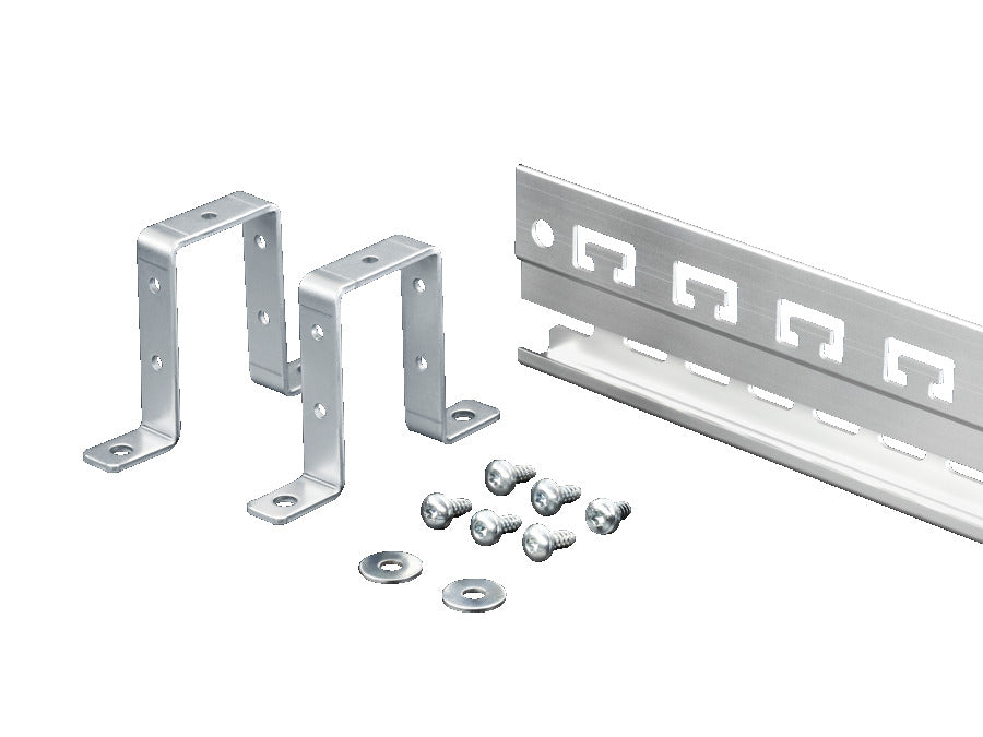 Rittal EMC Mounting Rail 1200mm Aluminum - 2388125