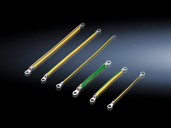 Rittal M8 Grounding Strap 300mm 16mm² - 2568000 [5 Pieces]