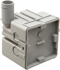 Wall Mount Junction Box 16mm Single Entry 58mm Deep - 7126.330 [2 Pieces]