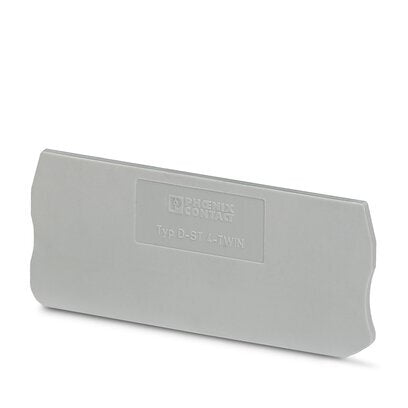 Phoenix Contact D-ST 4-Twin End Cover Plate - 3030491 [10 Pieces]