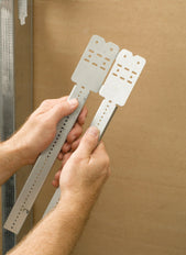 Telescoping Box Bracket 432-660mm With Mounting Points - 187191 [2 Pieces]