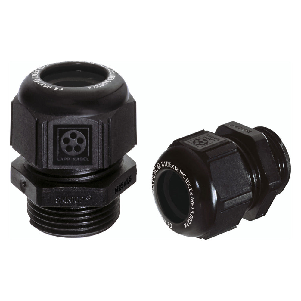 LAPP M20 ATEX Certified Cable Gland Black IP68 - 54115220 [5 Pieces]