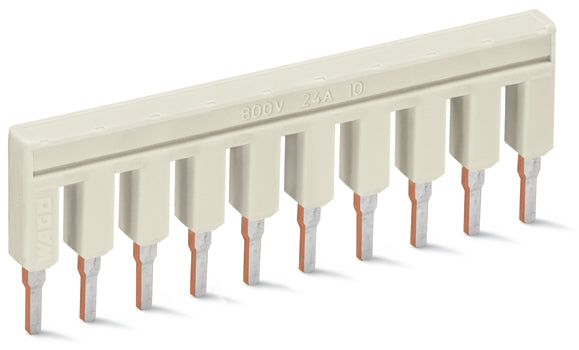 Wago TopJob S 10-Way Insulated Bridge Terminal - 2002-410 [2 Pieces]