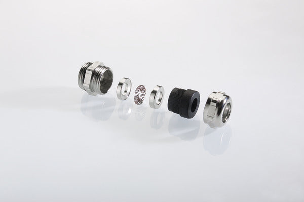 Pflitsch EMC Cable Gland PG13.5 Brass MS - 15213S05