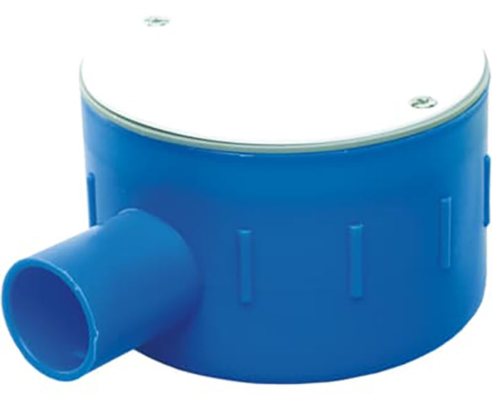 ABB Wall Box 16A Perilex With 19mm Rotating Ring - 7120.210 [2 Pieces]