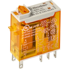 Finder 46 Series Industrial Mini Relay 2CO 8A 230VAC - 46.52.8.230.0040