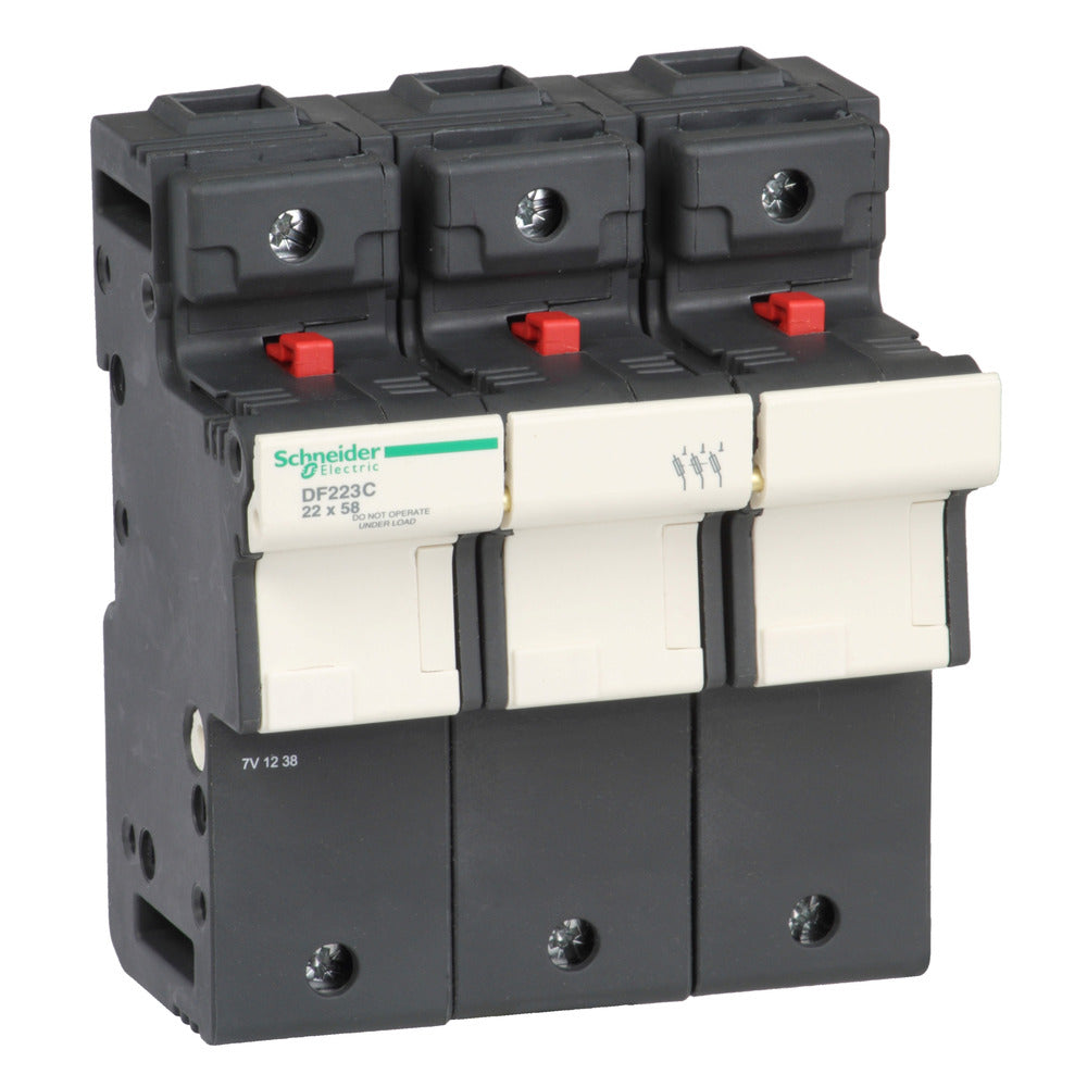 TeSys 3P Fuse Holder 125A 22x58mm - DF223C [2 Pieces]
