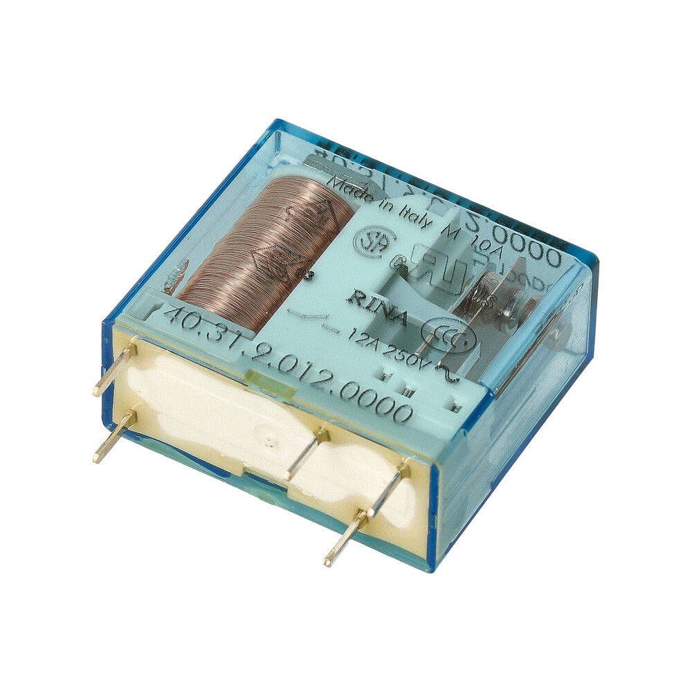 Finder 40.31 PCB Relay 12VDC 10A SPDT - 40.31.9.012.0000 [2 Pieces]