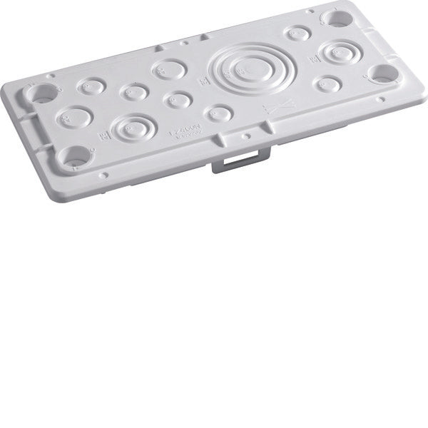 Hager Universal IP44 Cable Entry Plate - FZ468NT