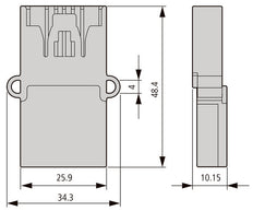 Eaton SmartWire-DT Bus Termination RC8-10 - 116020