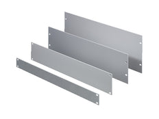 Rittal 2U Aluminum Rack Blanking Plate - 1932200 [3 Pieces]