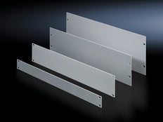Rittal 2U Aluminum Rack Blanking Plate - 1932200 [3 Pieces]