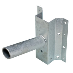 Universal Wall Mount Bracket 42mm Galvanized Steel - 200404