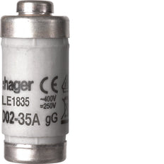 D02 Fuse Link 35A 400V Class gG With Indicator - LE1835 [10 Pieces]