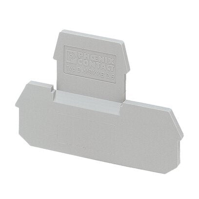 Phoenix Contact D-MBKKB 2.5 Terminal Block End Cover - 1413052 [10 Pieces]
