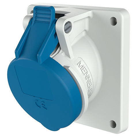 Mennekes CEE 16A 3P Industrial Socket 230V IP44 - 3036