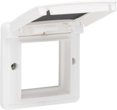 IP55 Hinged Adapter Frame 45x45mm For Data Modules - 701-85000