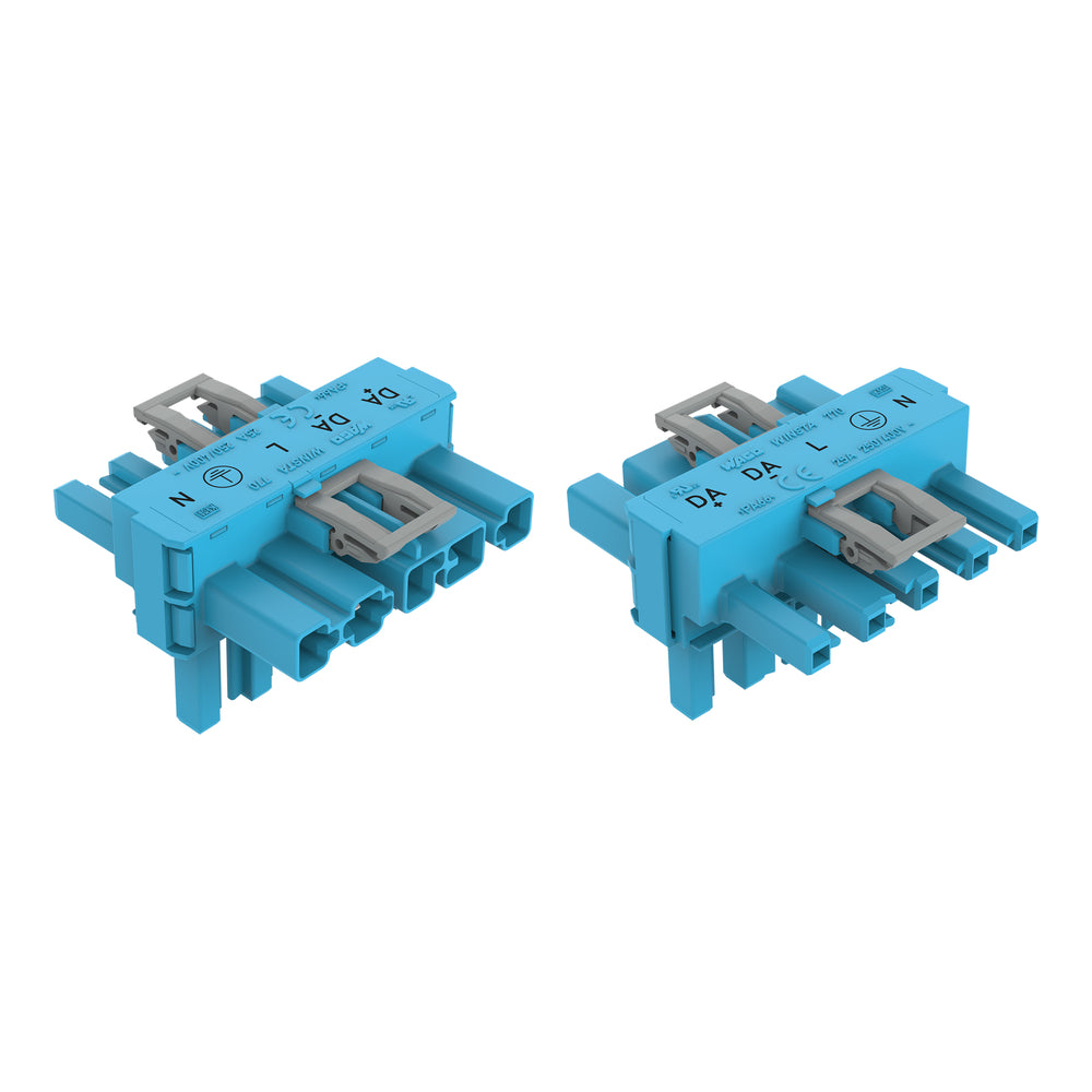 WAGO 5-Pole T-Distribution Connector With Locking Clip - 770-620